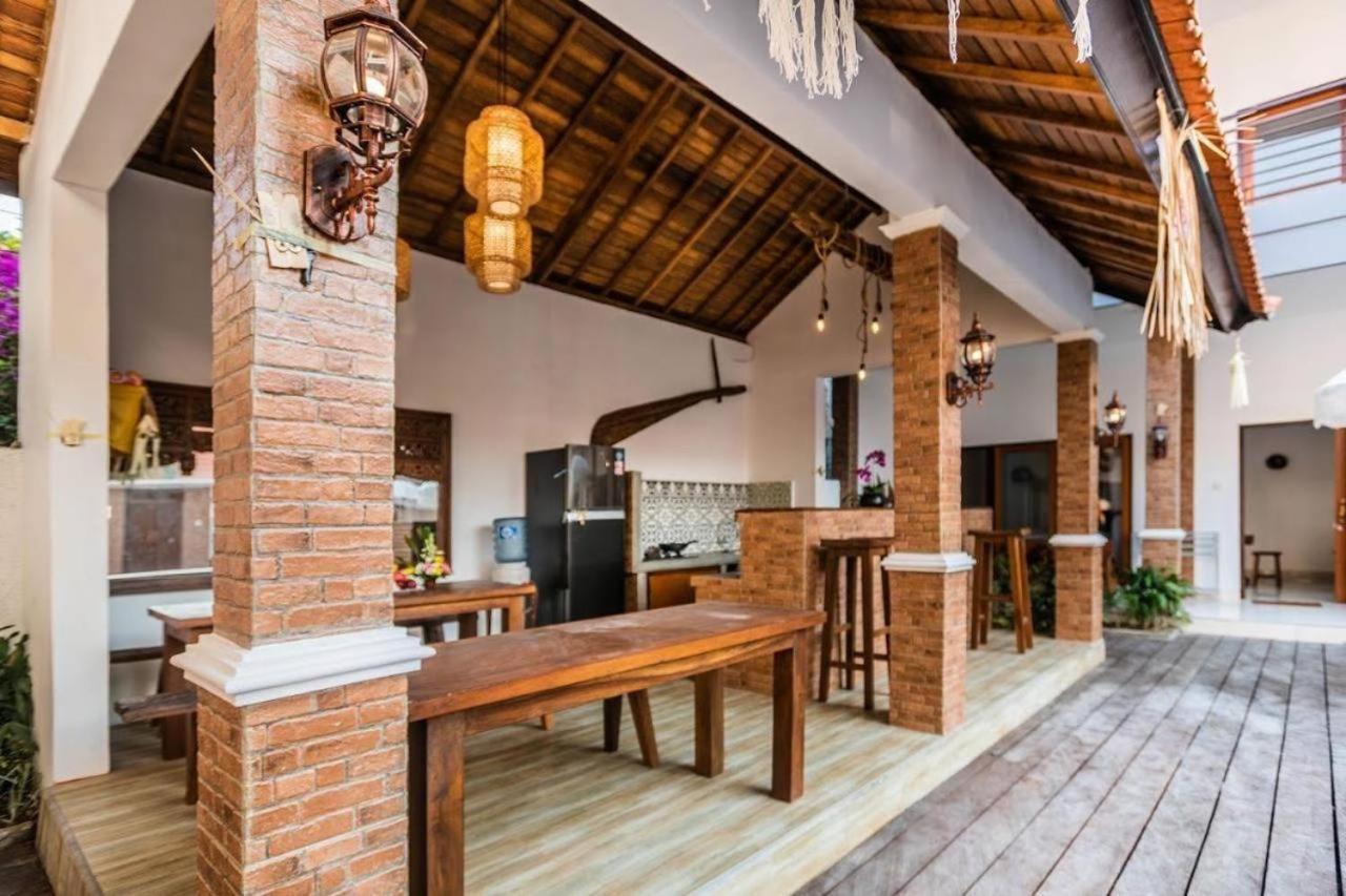 Canggu Paradise:Private House/Room Apple Near Pool Экстерьер фото