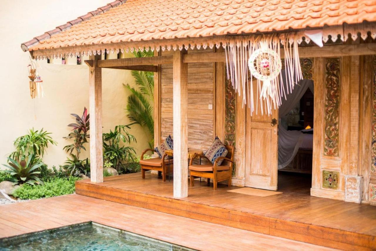 Canggu Paradise:Private House/Room Apple Near Pool Экстерьер фото
