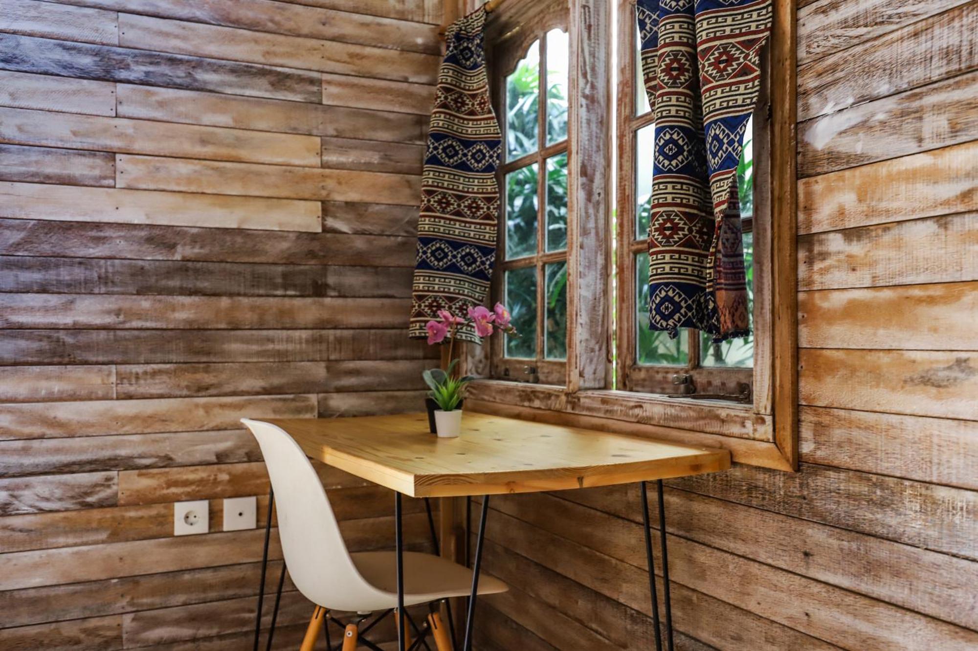 Canggu Paradise:Private House/Room Apple Near Pool Экстерьер фото